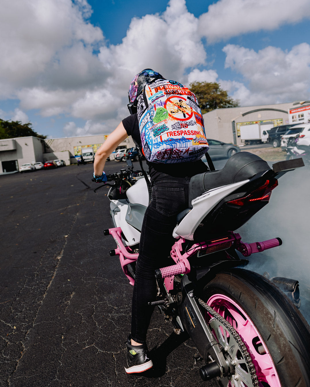 SPRAYGROUND RIGHT DAY RIGHT ONE BACKPACK