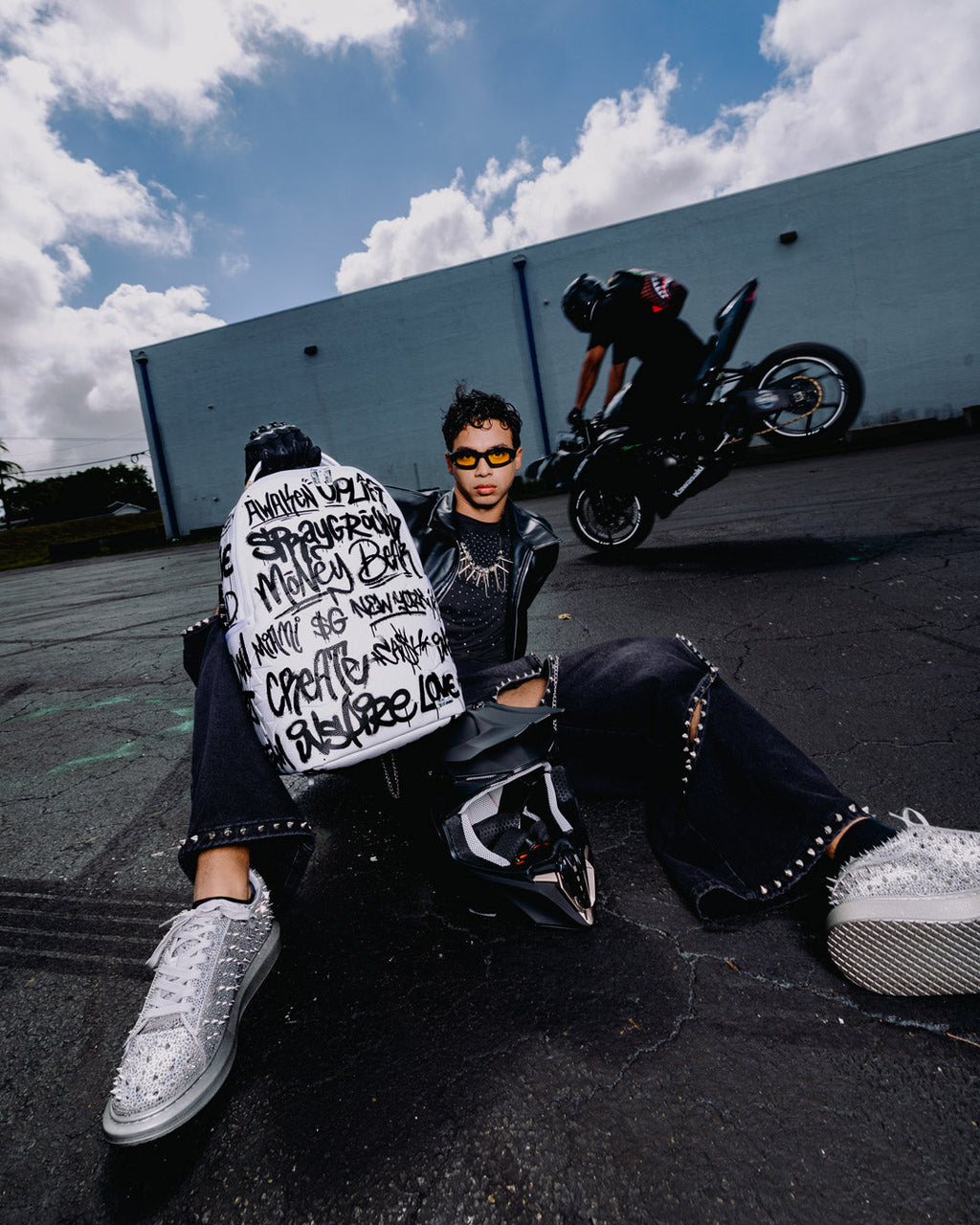 SPRAYGROUND THINK ON IT BACKPACK