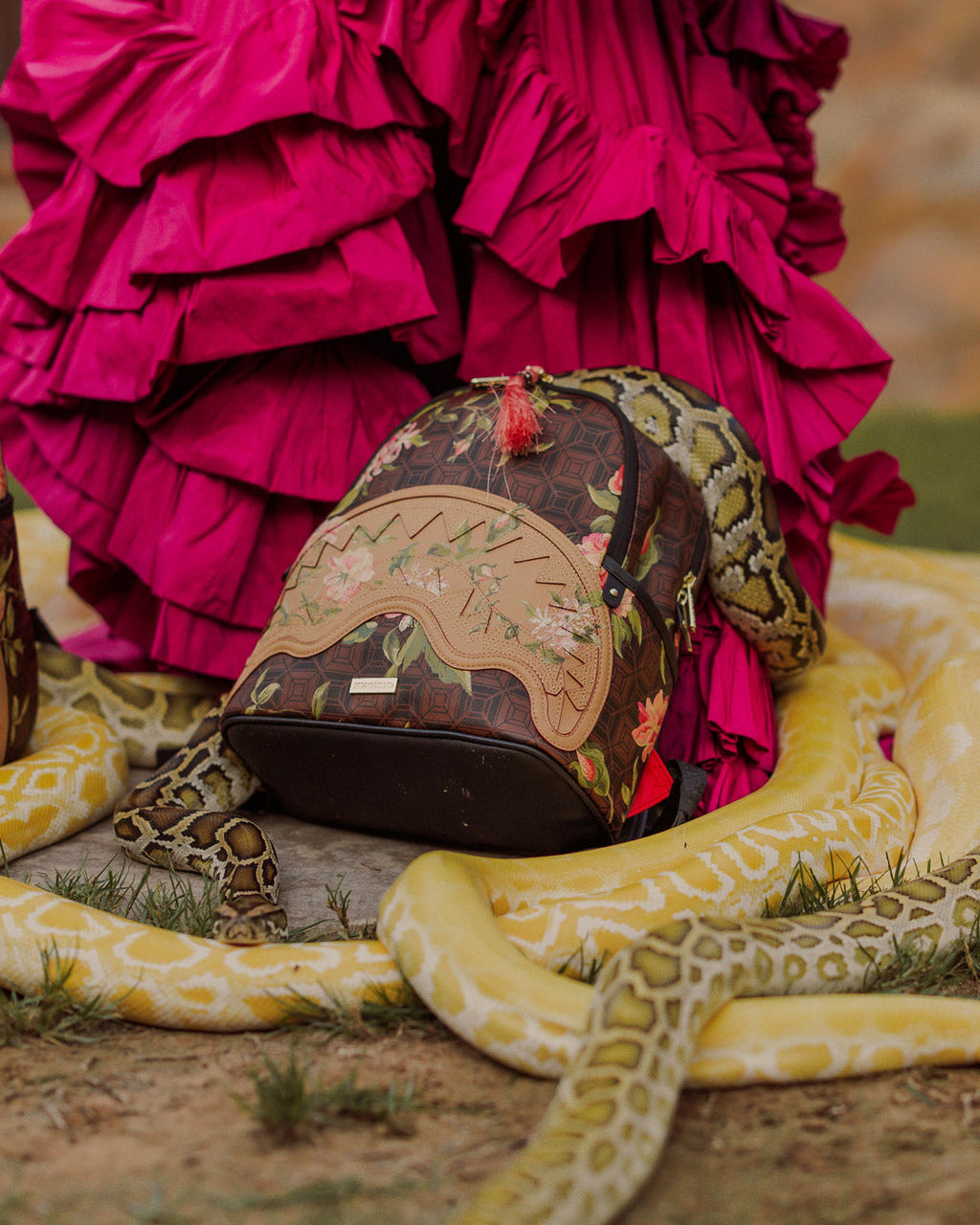 SPRAYGROUND AI DREAMERS GARDEN SAVAGE BACKPACK