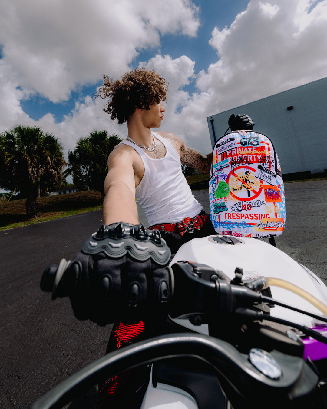 SPRAYGROUND RIGHT DAY RIGHT ONE BACKPACK