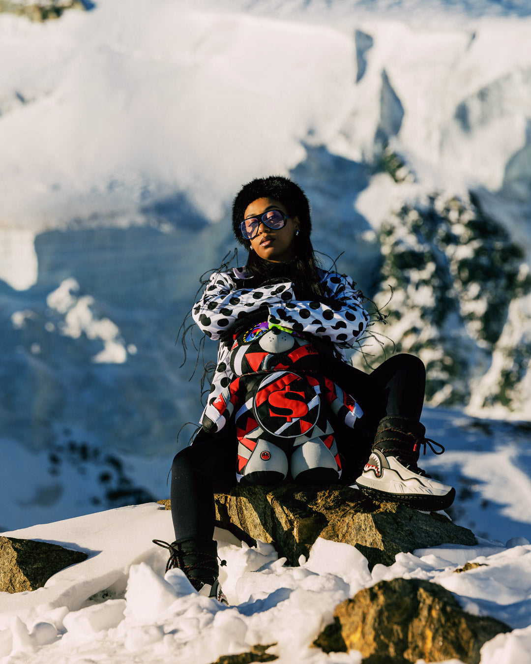 SPRAYGROUND SHARCTIC ARCTIC MONEYBEAR BACKPACK