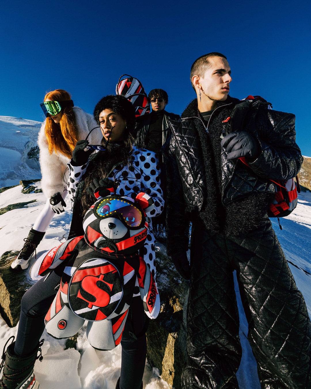 SPRAYGROUND SHARCTIC ARCTIC MONEYBEAR BACKPACK