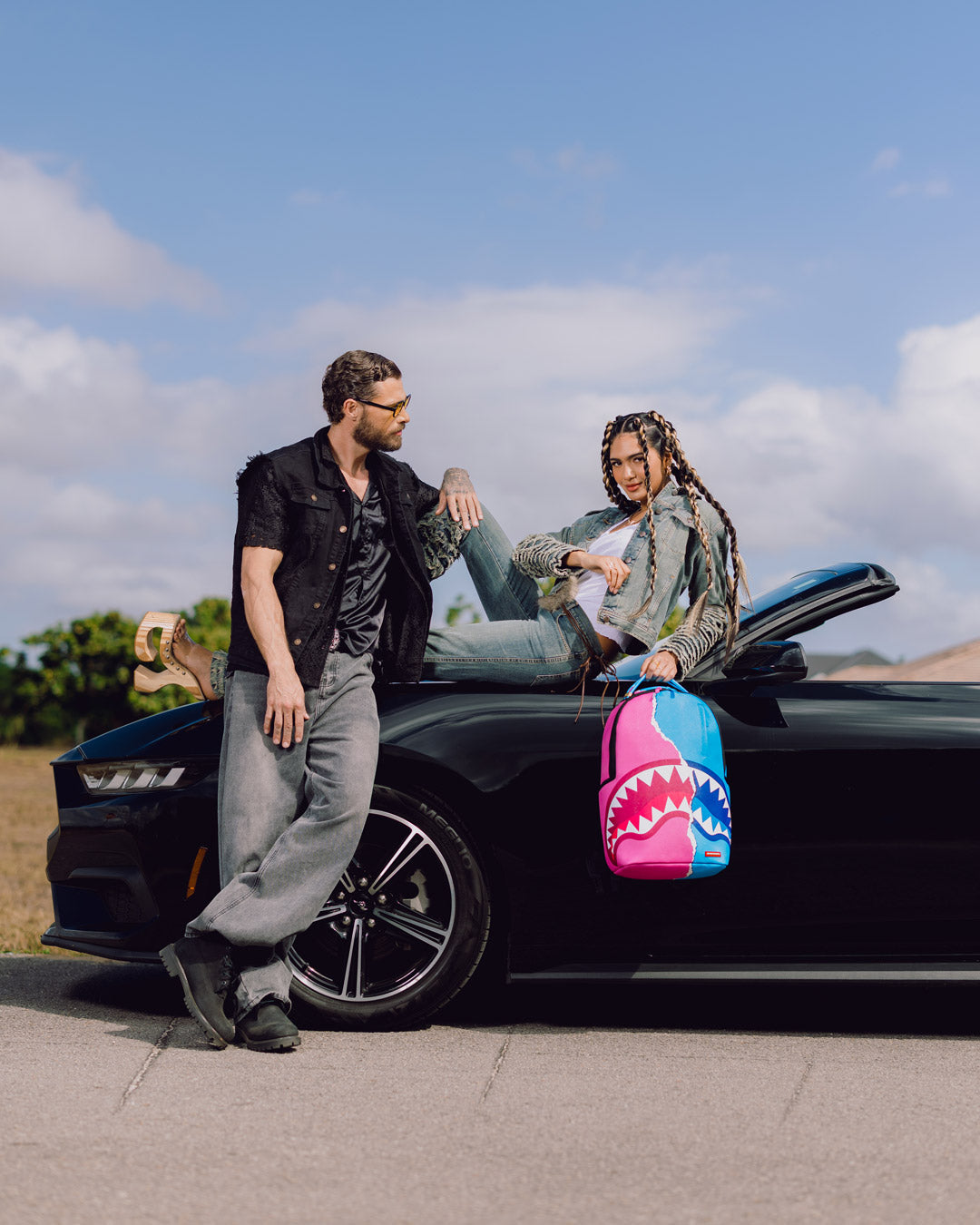 SPRAYGROUND SHARK CENTRAL ZEN BACKPACK