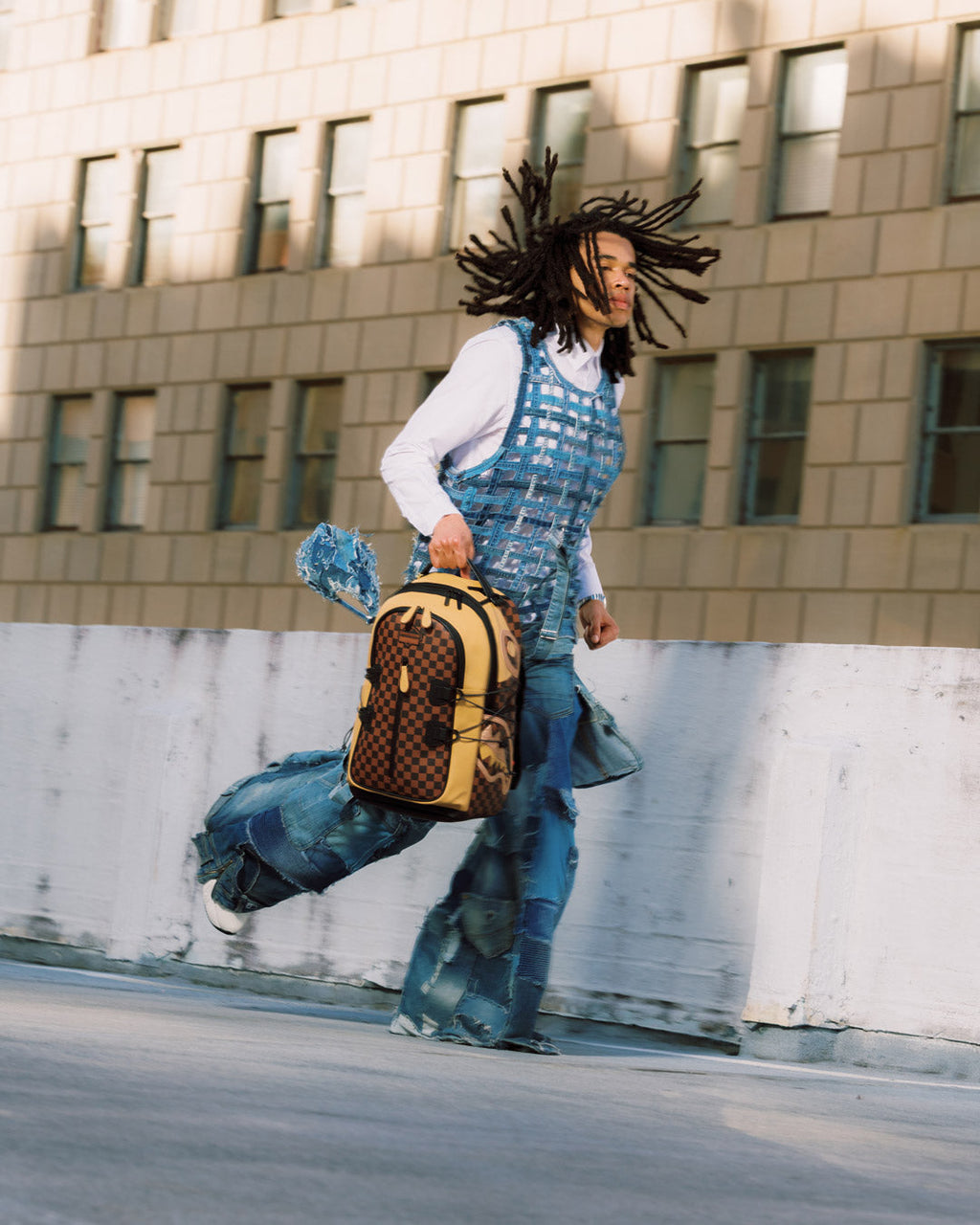 SPRAYGROUND LUXE VAULT CITY HIKER BACKPACK