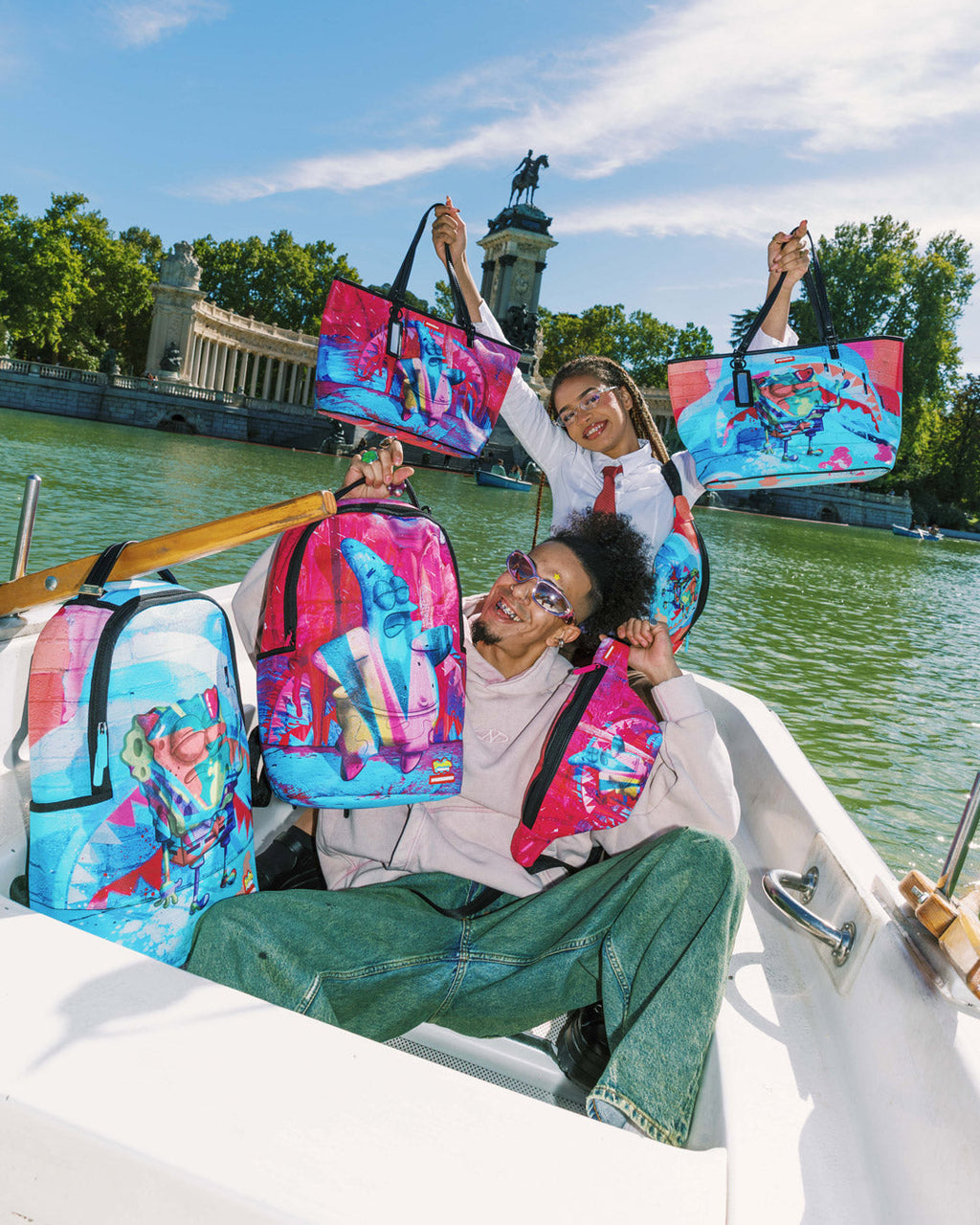 SPRAYGROUND SPONGEMONET BACKPACK