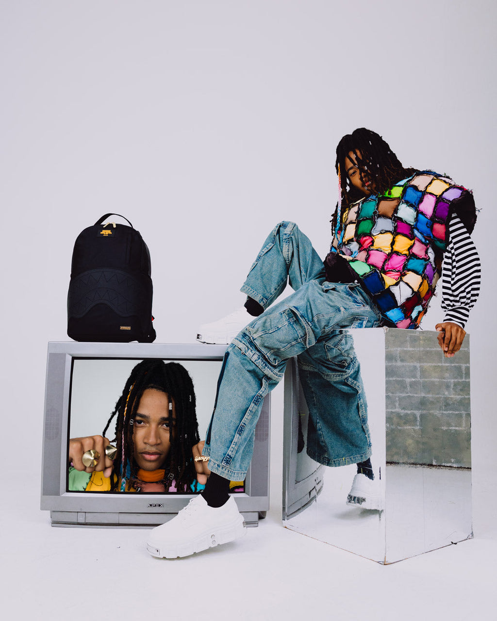 SPRAYGROUND SHARK CENTRAL BANK BACKPACK