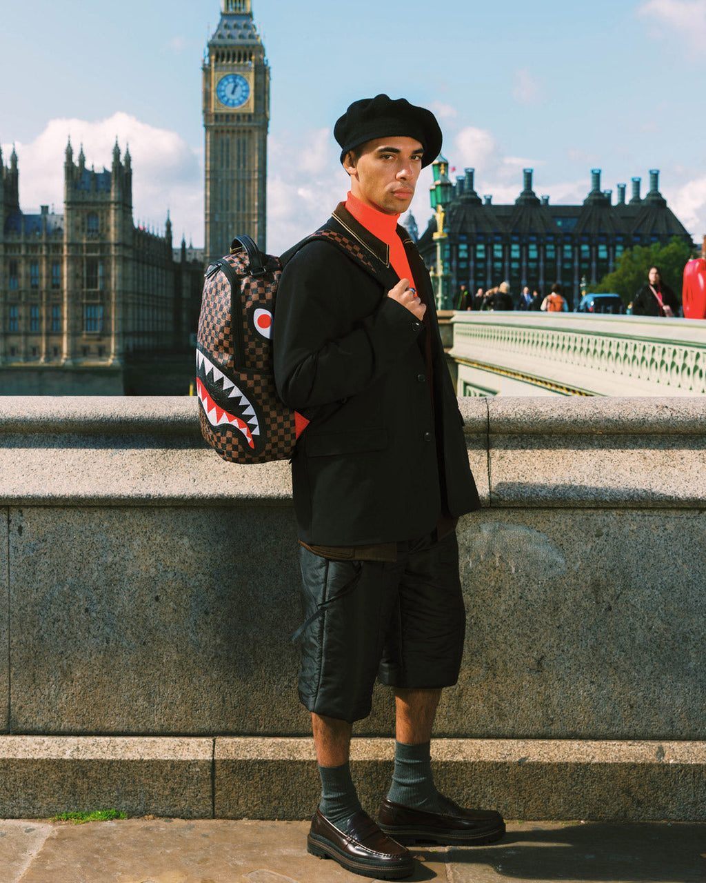 SPRAYGROUND THE PRIVATE JET SHARK CLUB BACKPACK