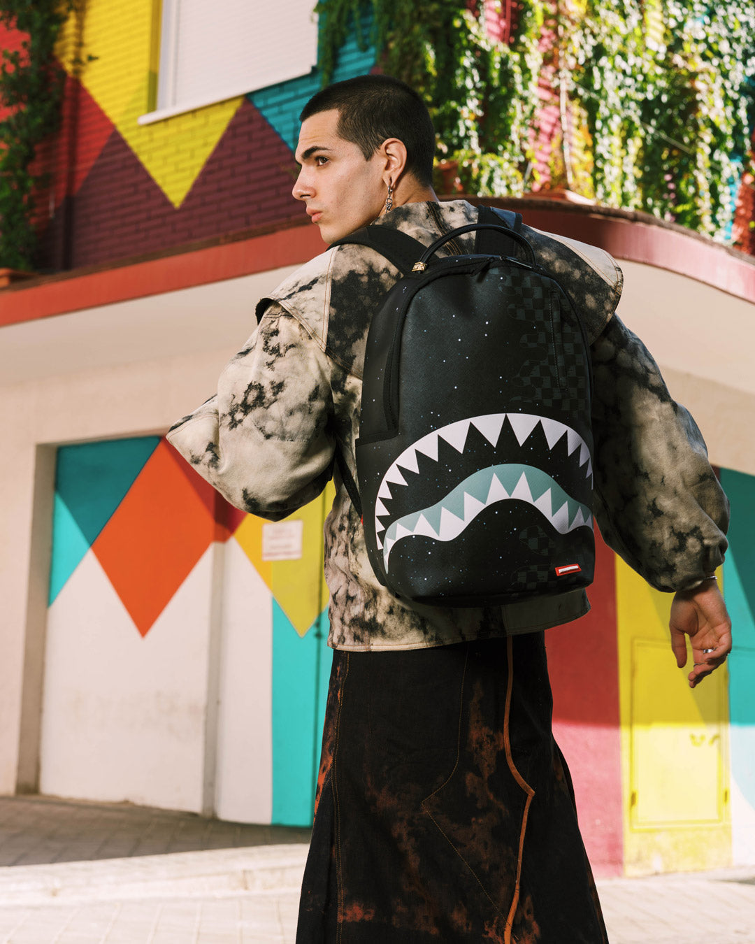 SPRAYGROUND DEEPSPACE SIDE DRIP BACKPACK