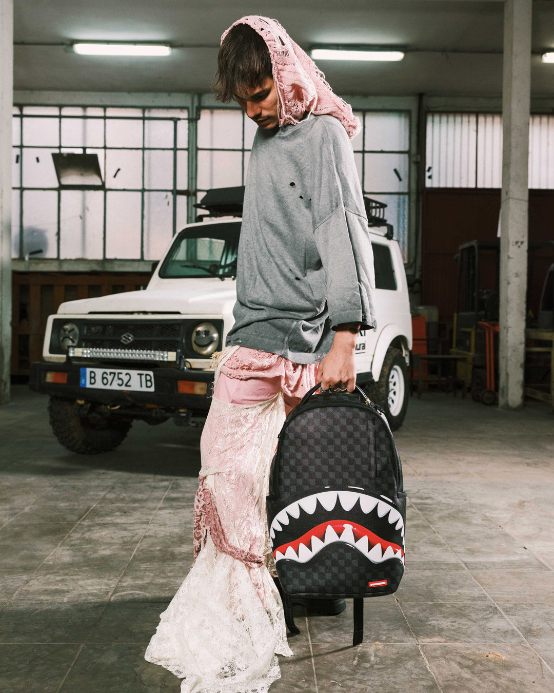 SPRAYGROUND SHARKS IN PARIS HYPER PUFF BACKPACK