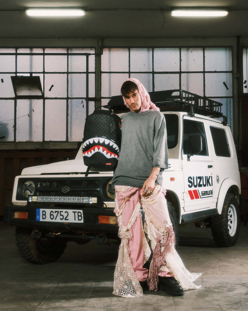 SPRAYGROUND SHARKS IN PARIS HYPER PUFF BACKPACK