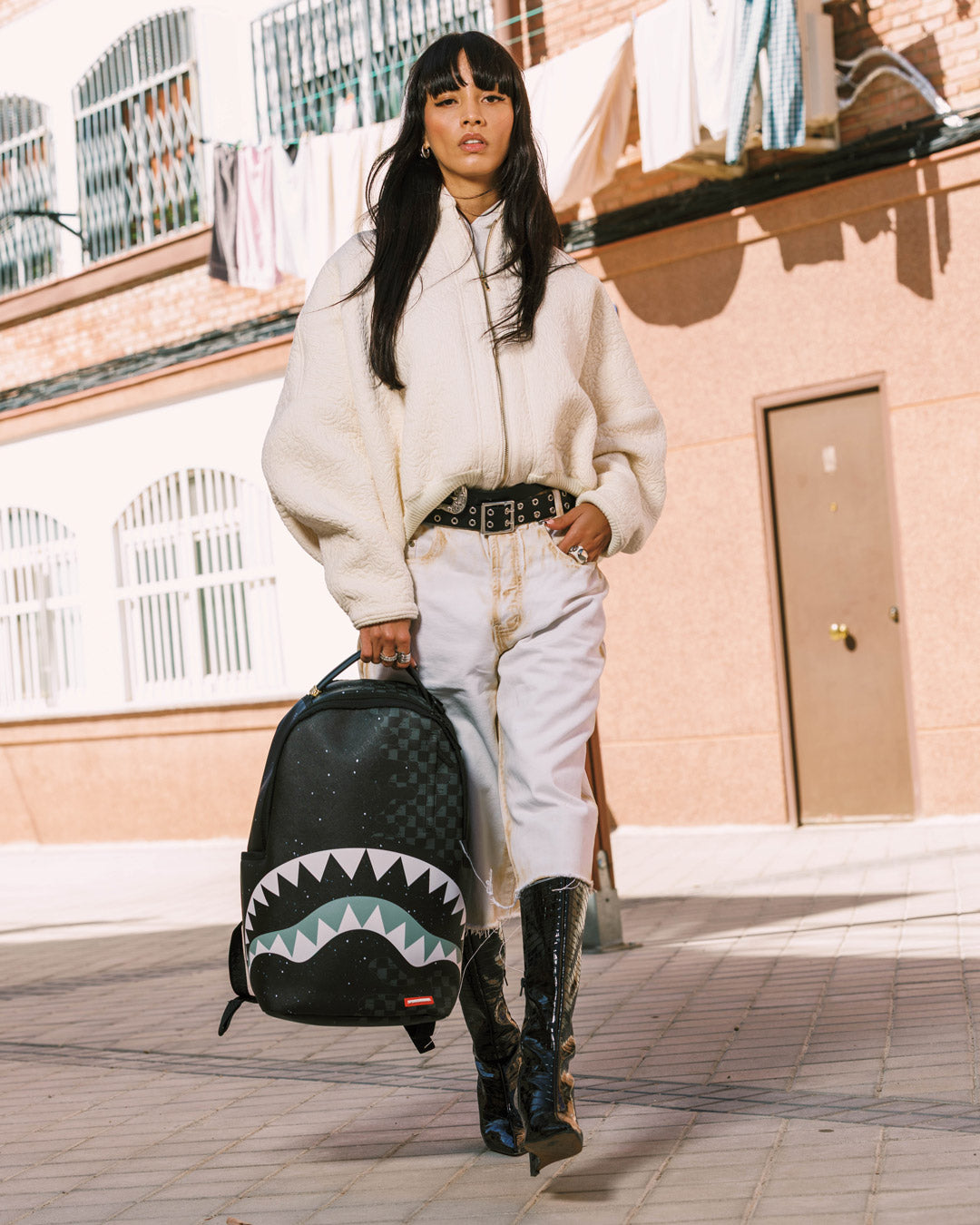 SPRAYGROUND DEEPSPACE SIDE DRIP BACKPACK