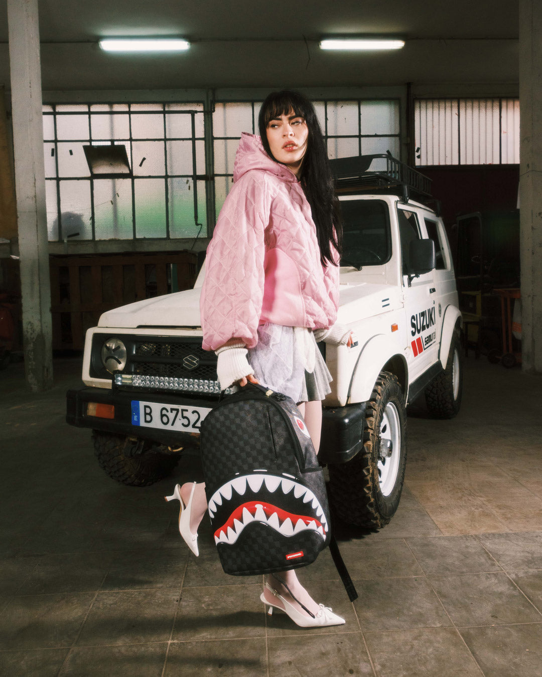 SPRAYGROUND SHARKS IN PARIS HYPER PUFF BACKPACK