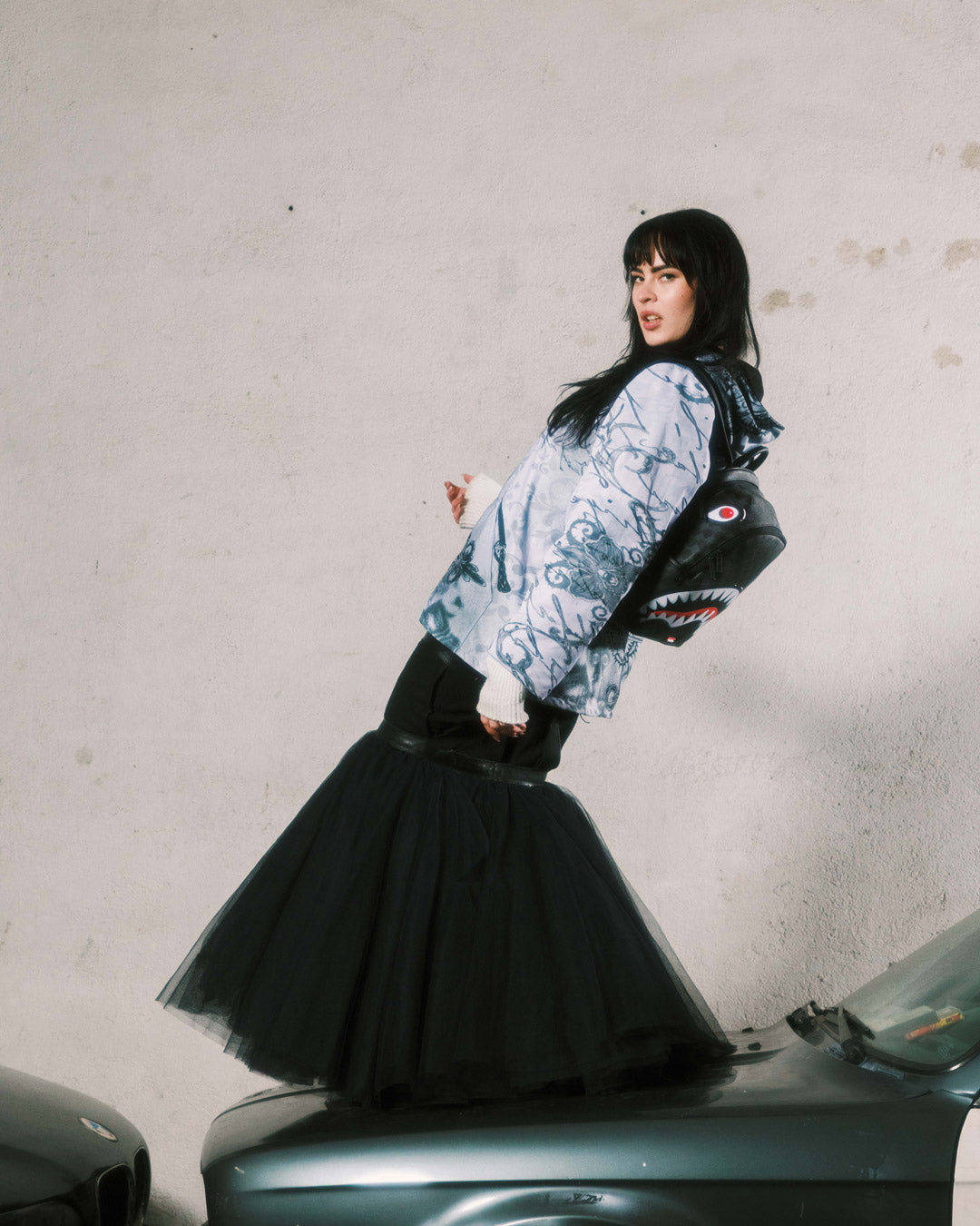 SPRAYGROUND SHARKS IN PARIS HYPER PUFF SAVAGE BACKPACK