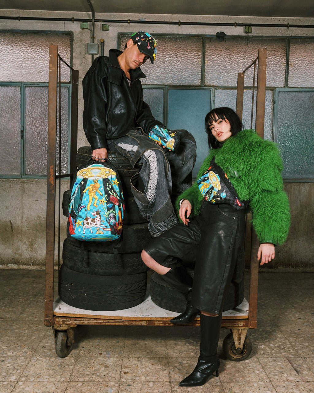 SPRAYGROUND EXTRA EXTRATERRESTRIAL BACKPACK
