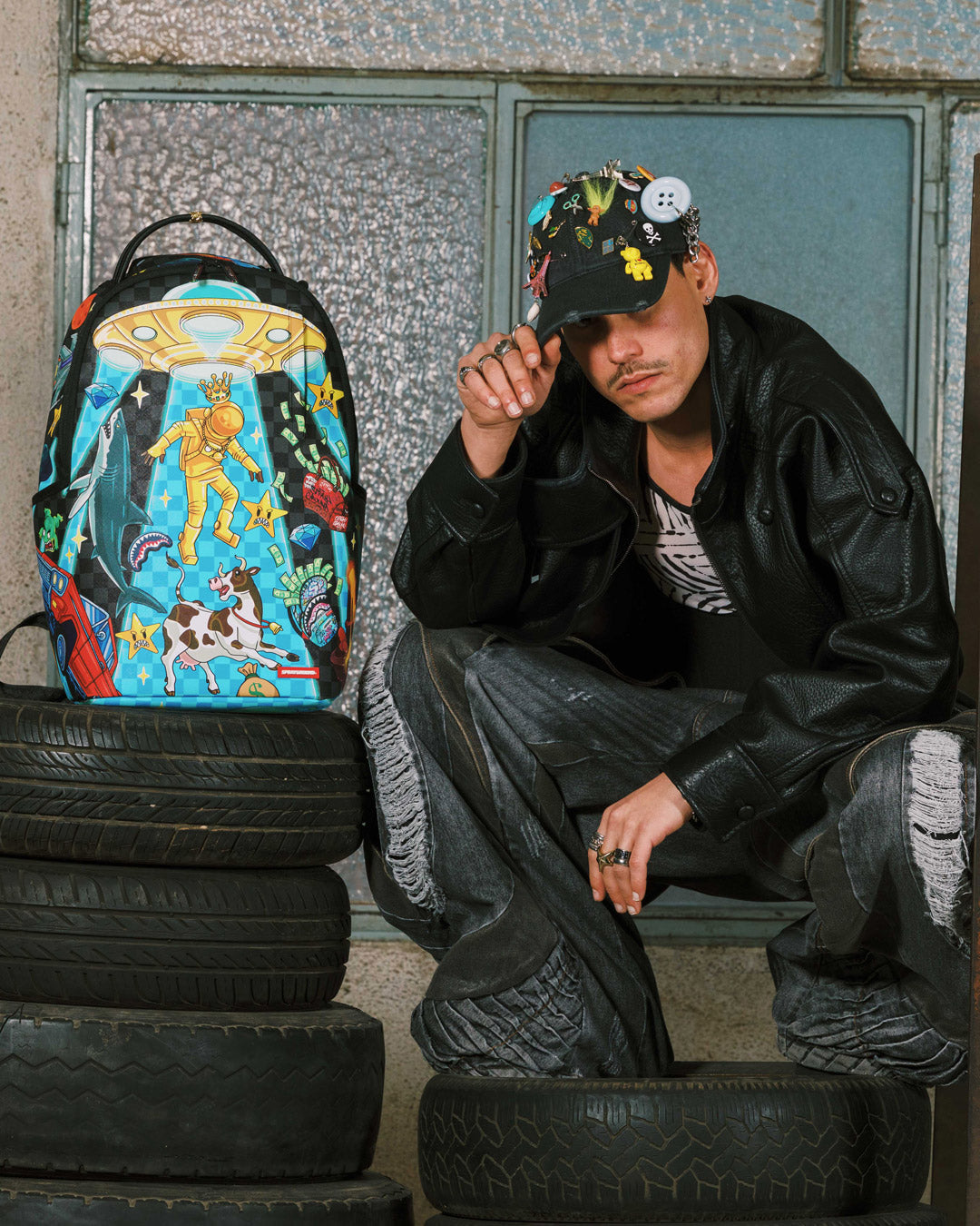 SPRAYGROUND EXTRA EXTRATERRESTRIAL BACKPACK