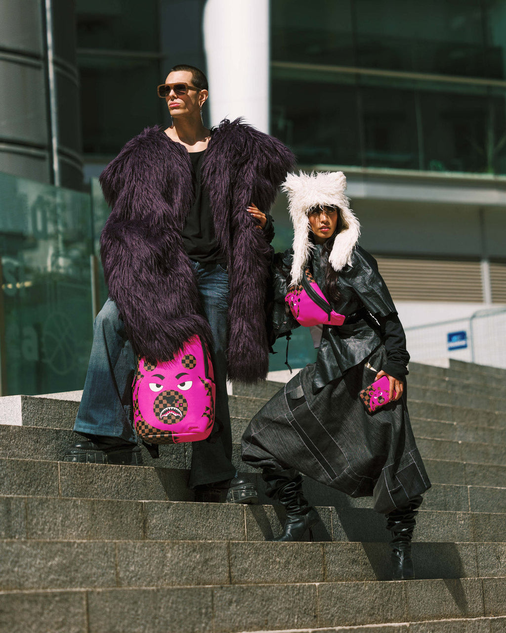 SPRAYGROUND GUMDROP MONEY BEAR SHARK BACKPACK