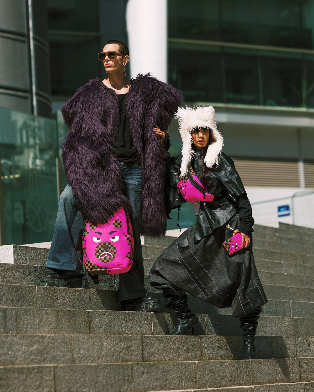 SPRAYGROUND GUMDROP MONEY BEAR SHARK BACKPACK