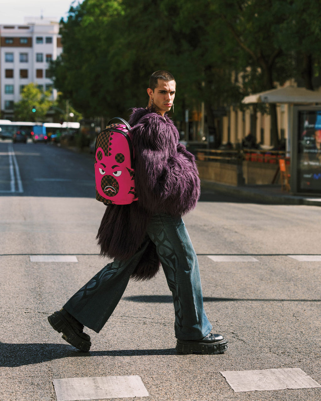 SPRAYGROUND GUMDROP MONEY BEAR SHARK BACKPACK