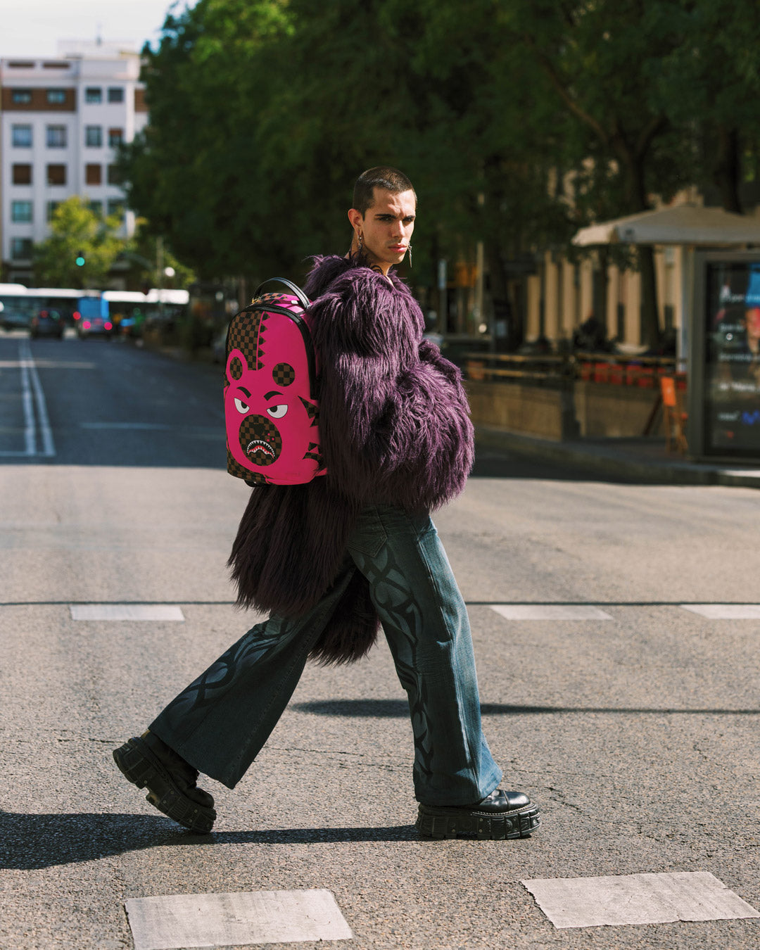 SPRAYGROUND GUMDROP MONEY BEAR SHARK BACKPACK