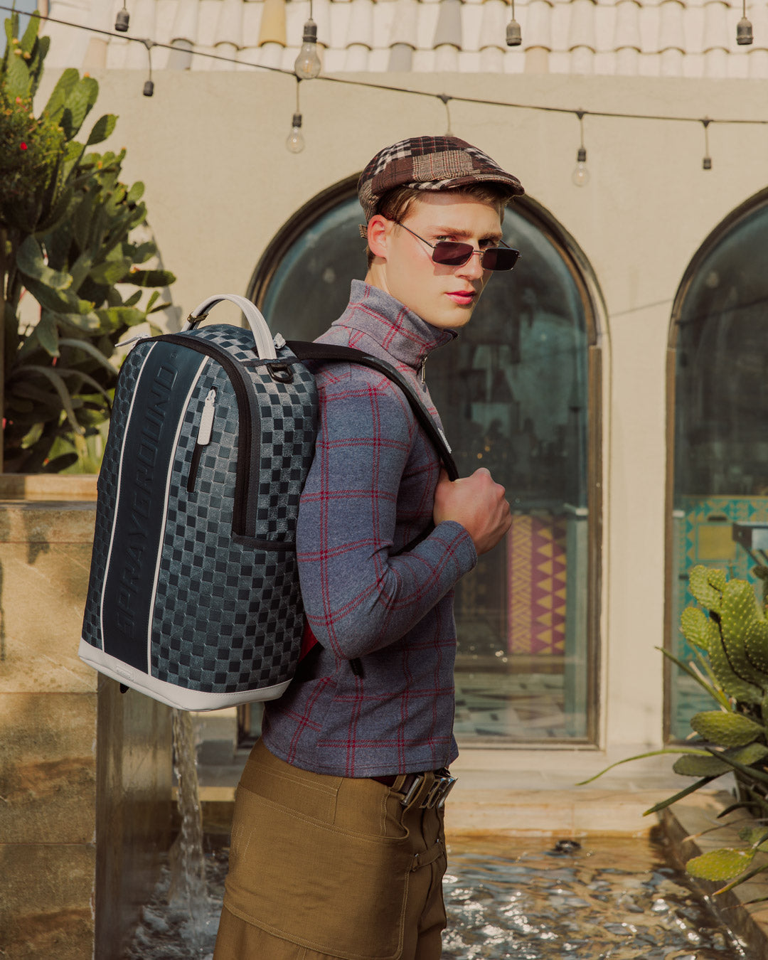 SPRAYGROUND OPTIX GRID BACKPACK