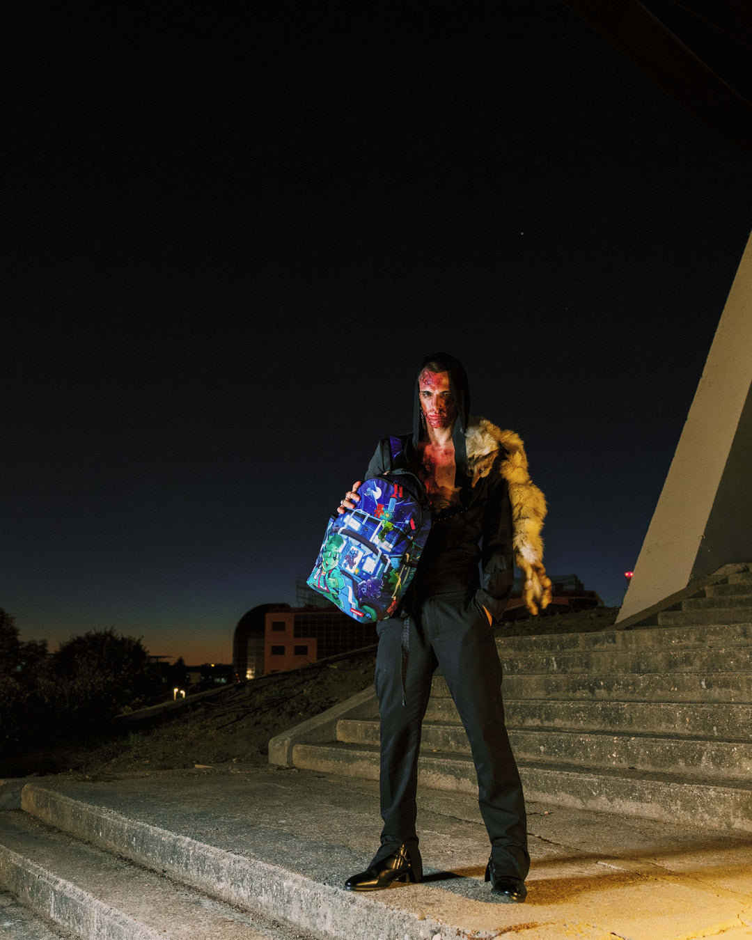 SPRAYGROUND MISFITS AND MISCHIEF BACKPACK
