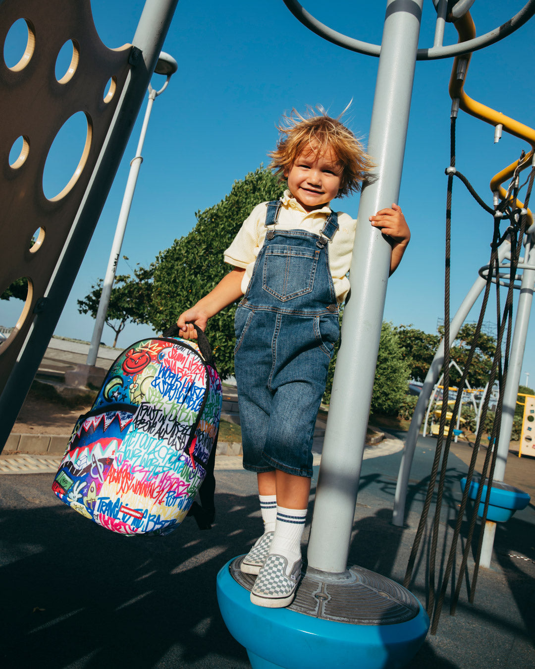 SPRAYGROUND SPLIT SCRIBBLES BACKPACK