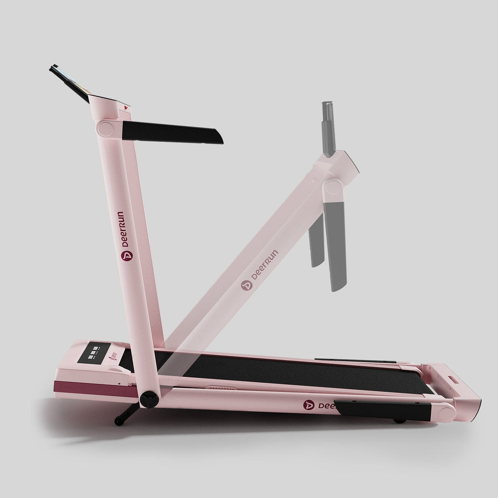 DeerRun Z10 Pro Rose Pink | 12% Auto Incline Treadmill