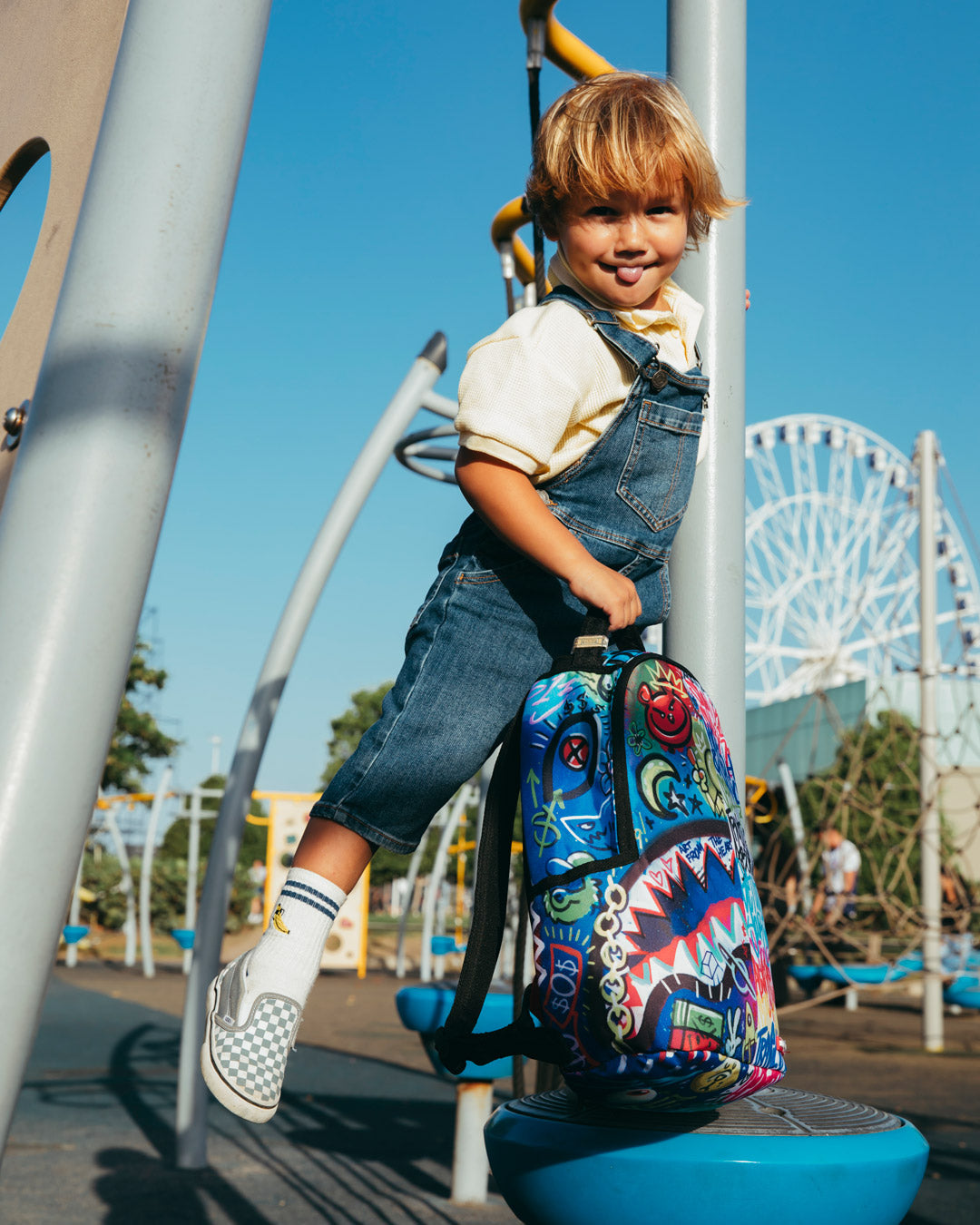 SPRAYGROUND SPLIT SCRIBBLES BACKPACK