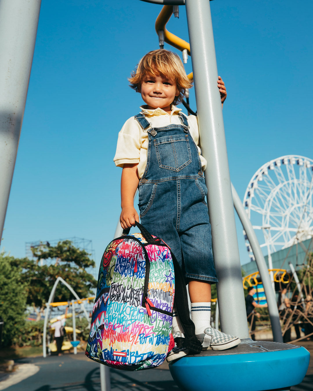 SPRAYGROUND SPLIT SCRIBBLES BACKPACK