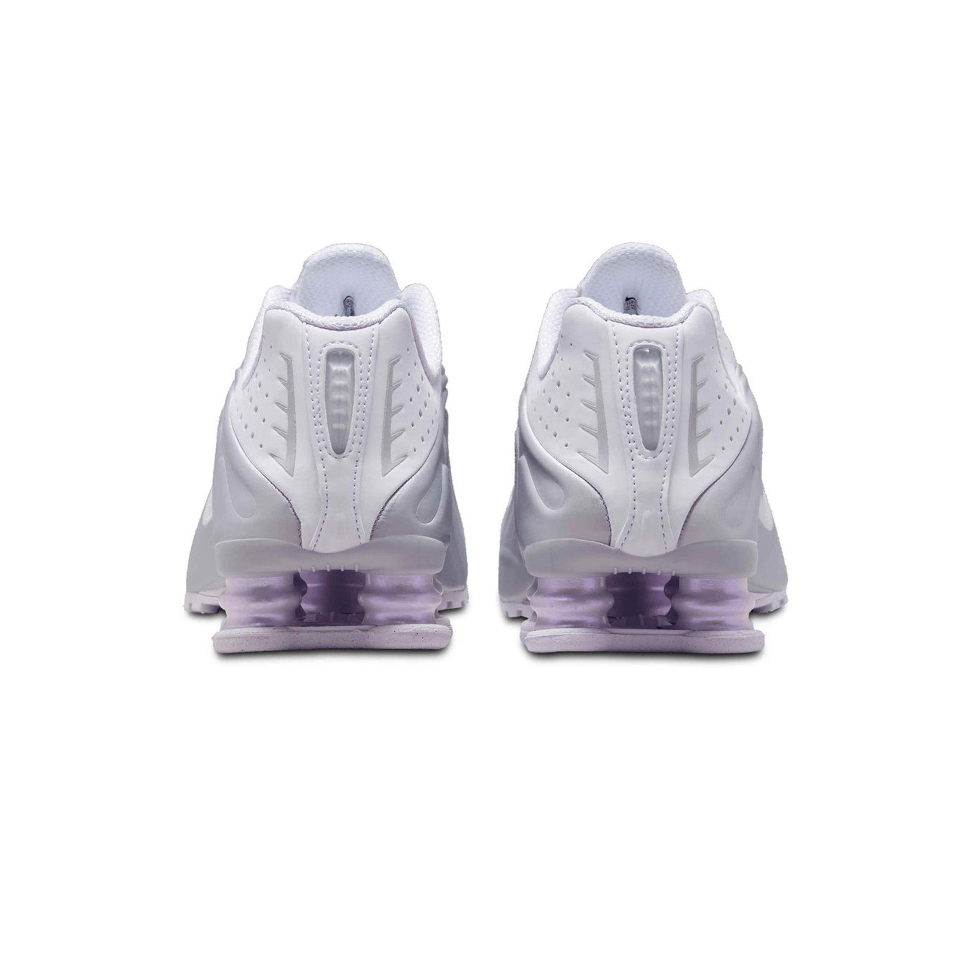 Nike Shox R4 'White Metallic Platinum Barely Grape' Women's (2024)