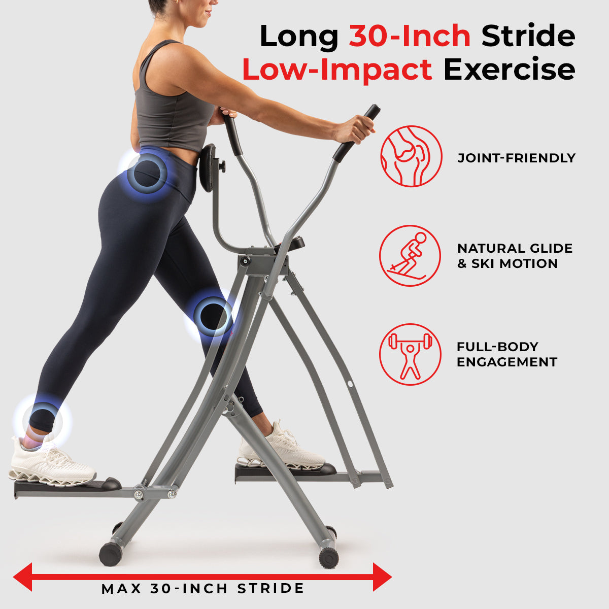 Sunny Health & Fitness Smart Air Walk Trainer