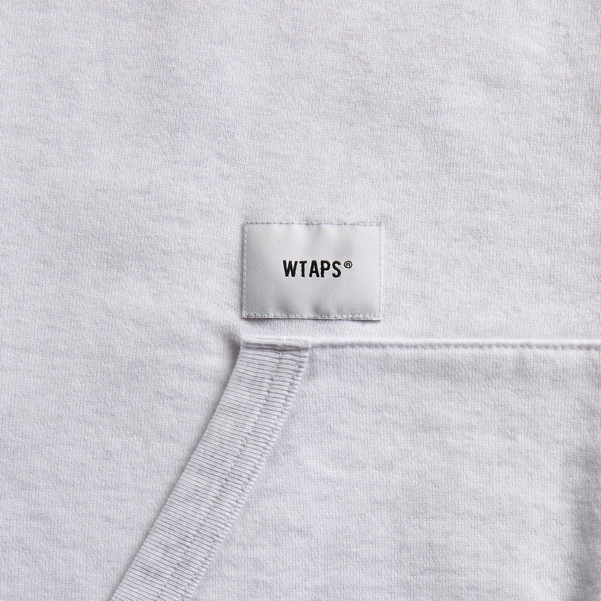 WTAPS Throwdy Cotton Zip Hoody - Light Gray