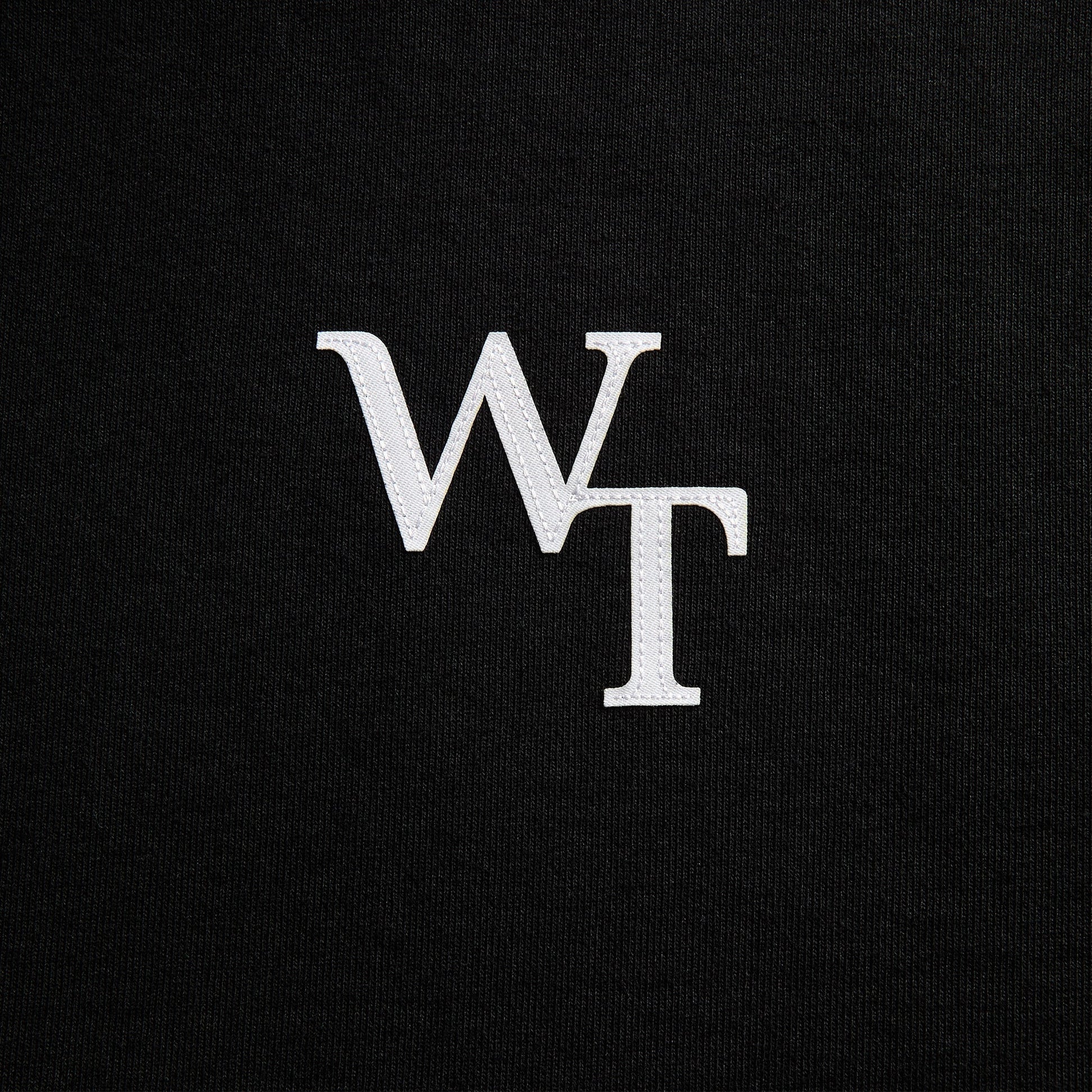 WTAPS Academy Cotton Hoody - Black