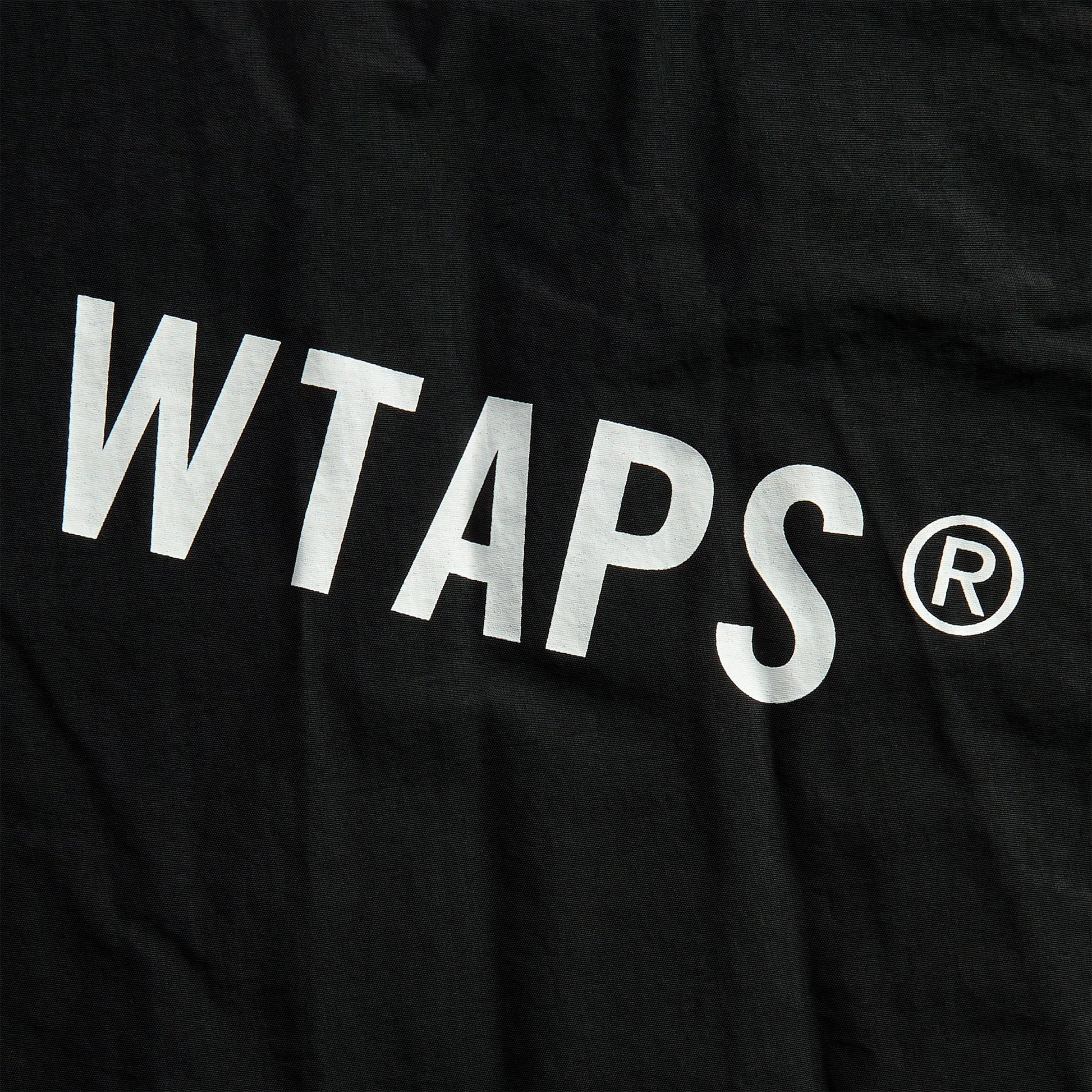 WTAPS Nylon Tussah Pertex® Track Jacket - Black