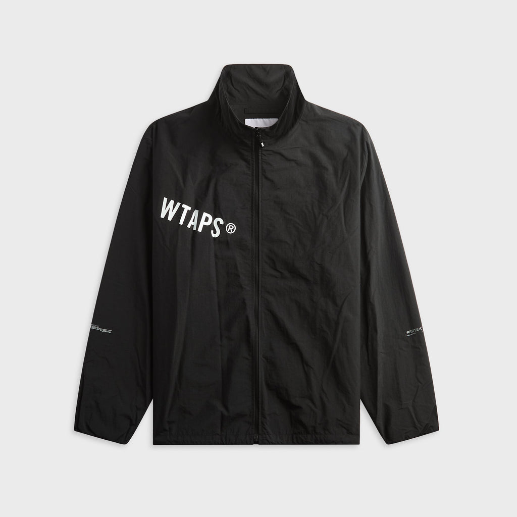 WTAPS Nylon Tussah Pertex® Track Jacket - Black