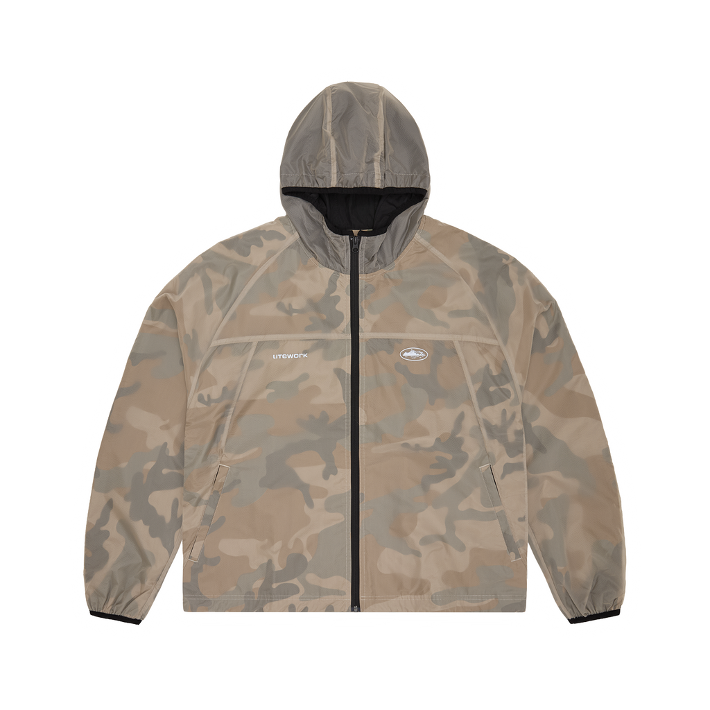 Corteiz DUAL-LAYER LITEWORK JACKET [DESERT CAMO] CRTZRTW
