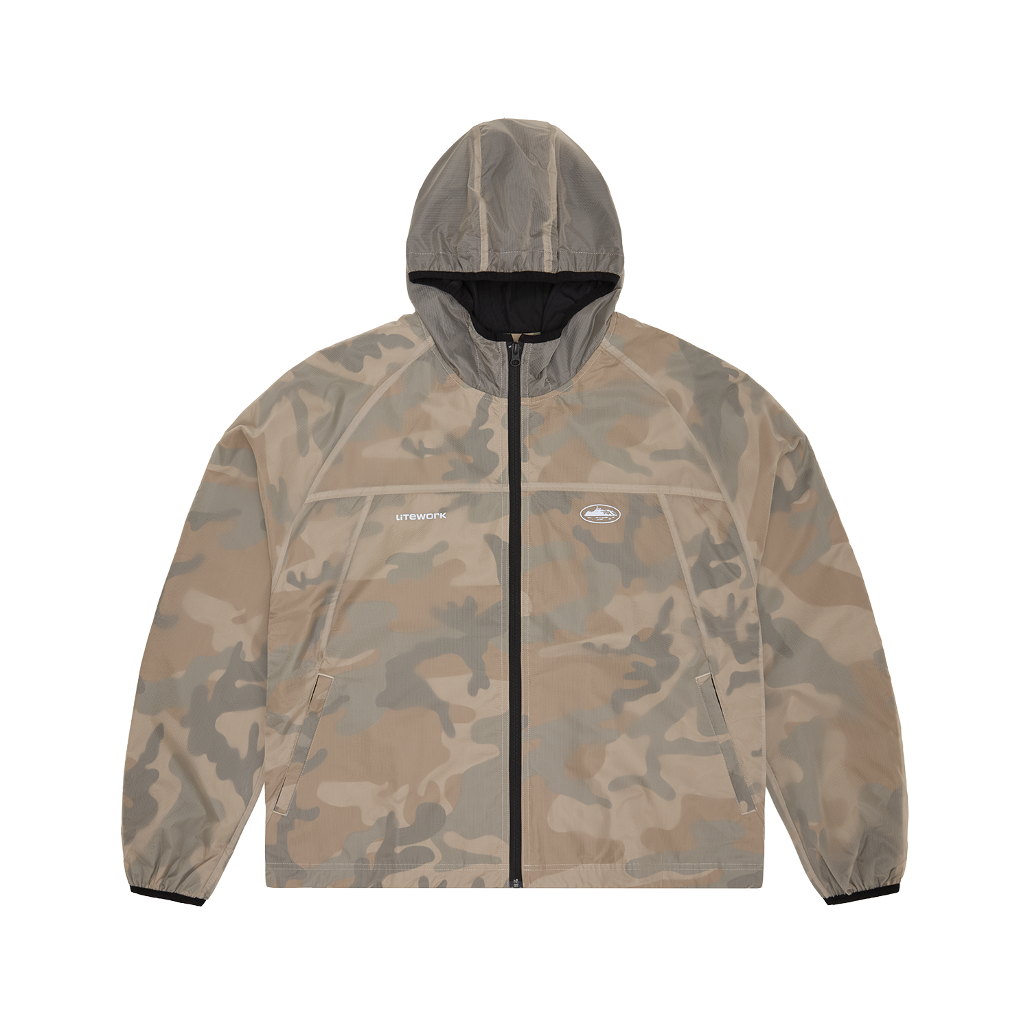 Corteiz DUAL-LAYER LITEWORK JACKET [DESERT CAMO] CRTZRTW
