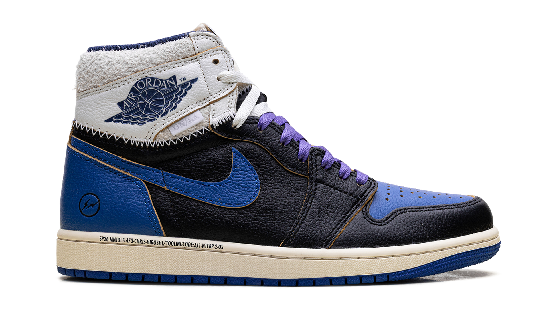 Air Jordan 1 "Fragment Design - Union LA - Royal" IO7847 001