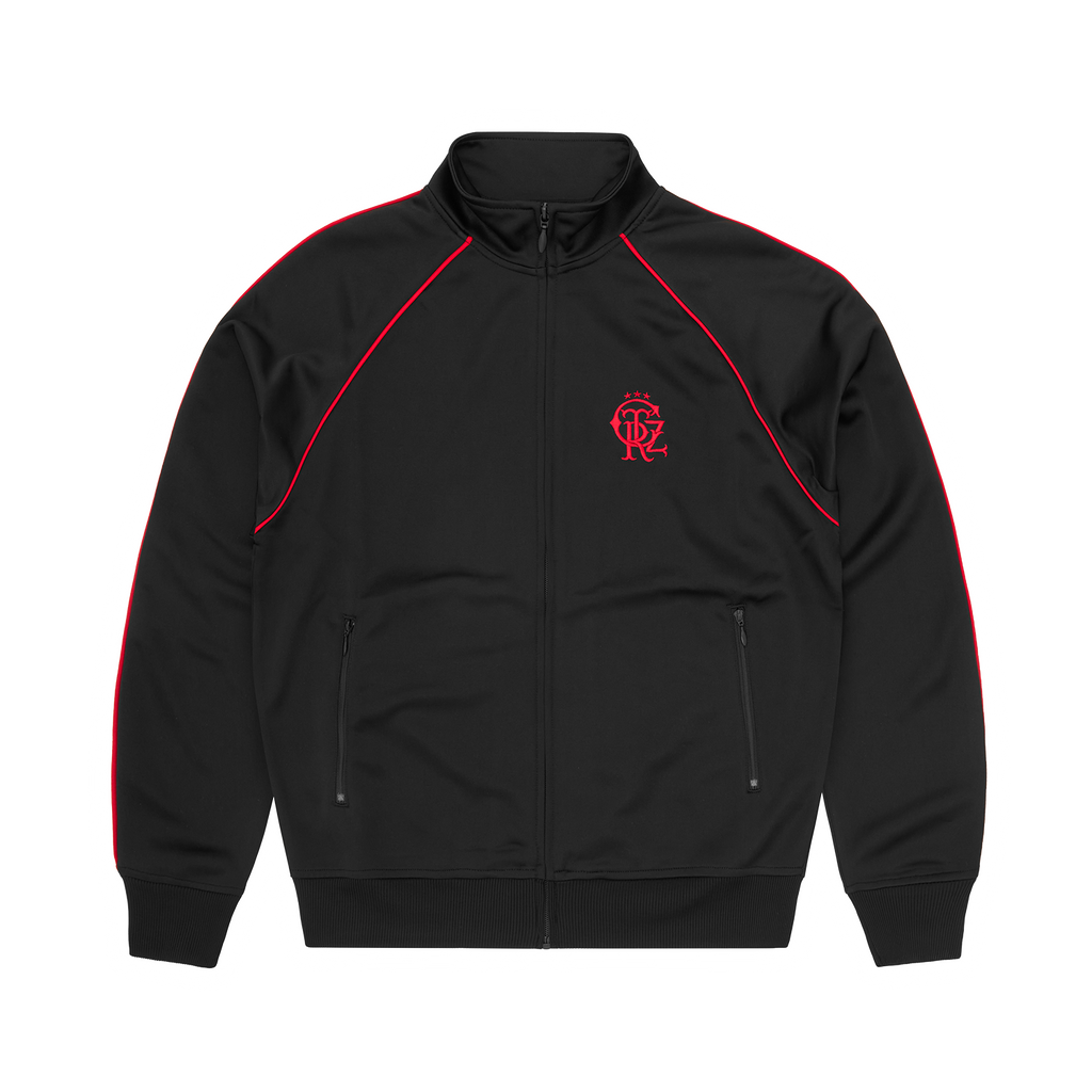 Corteiz 3 STAR CREST TRACK JACKET [BLACK] CRTZRTW
