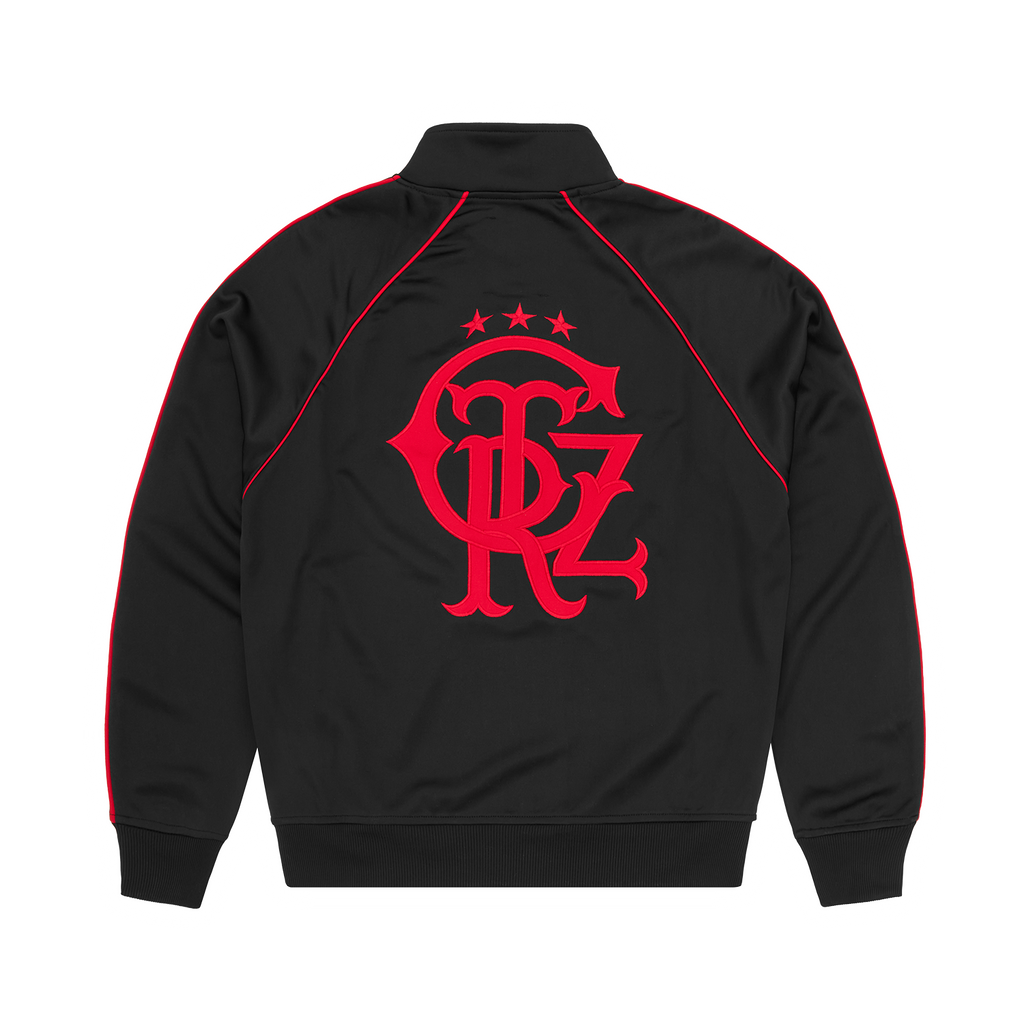 Corteiz 3 STAR CREST TRACK JACKET [BLACK] CRTZRTW
