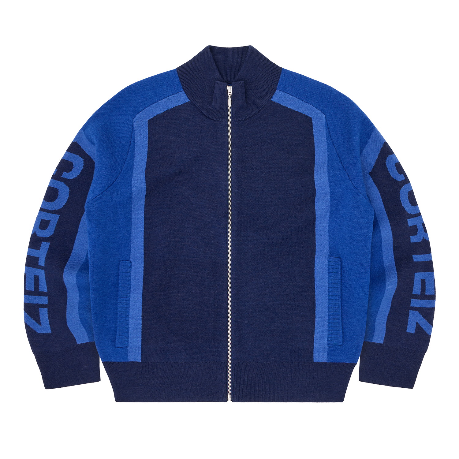 Corteiz PRECISION KNIT ZIP UP [NAVY] CRTZRTW