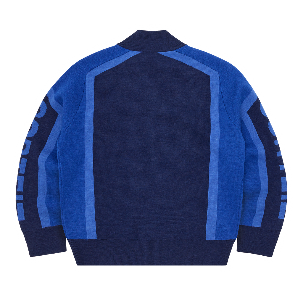 Corteiz PRECISION KNIT ZIP UP [NAVY] CRTZRTW
