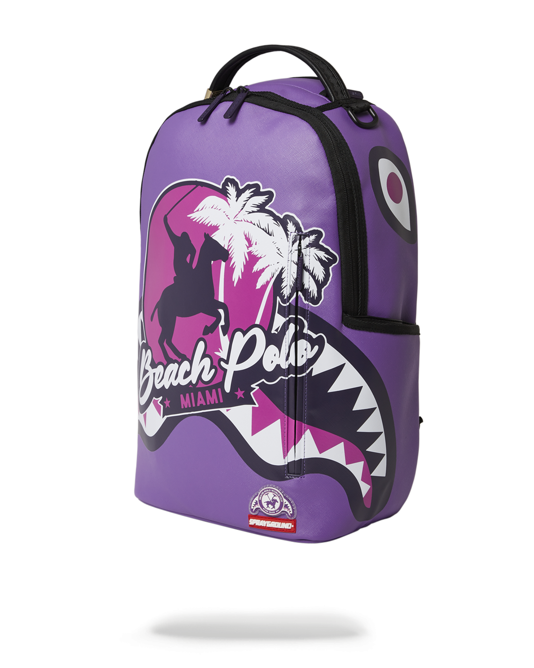 SPRAYGROUND MIAMI BEACH POLO COLLAB BACKPACK (DLXV-PURPLE)