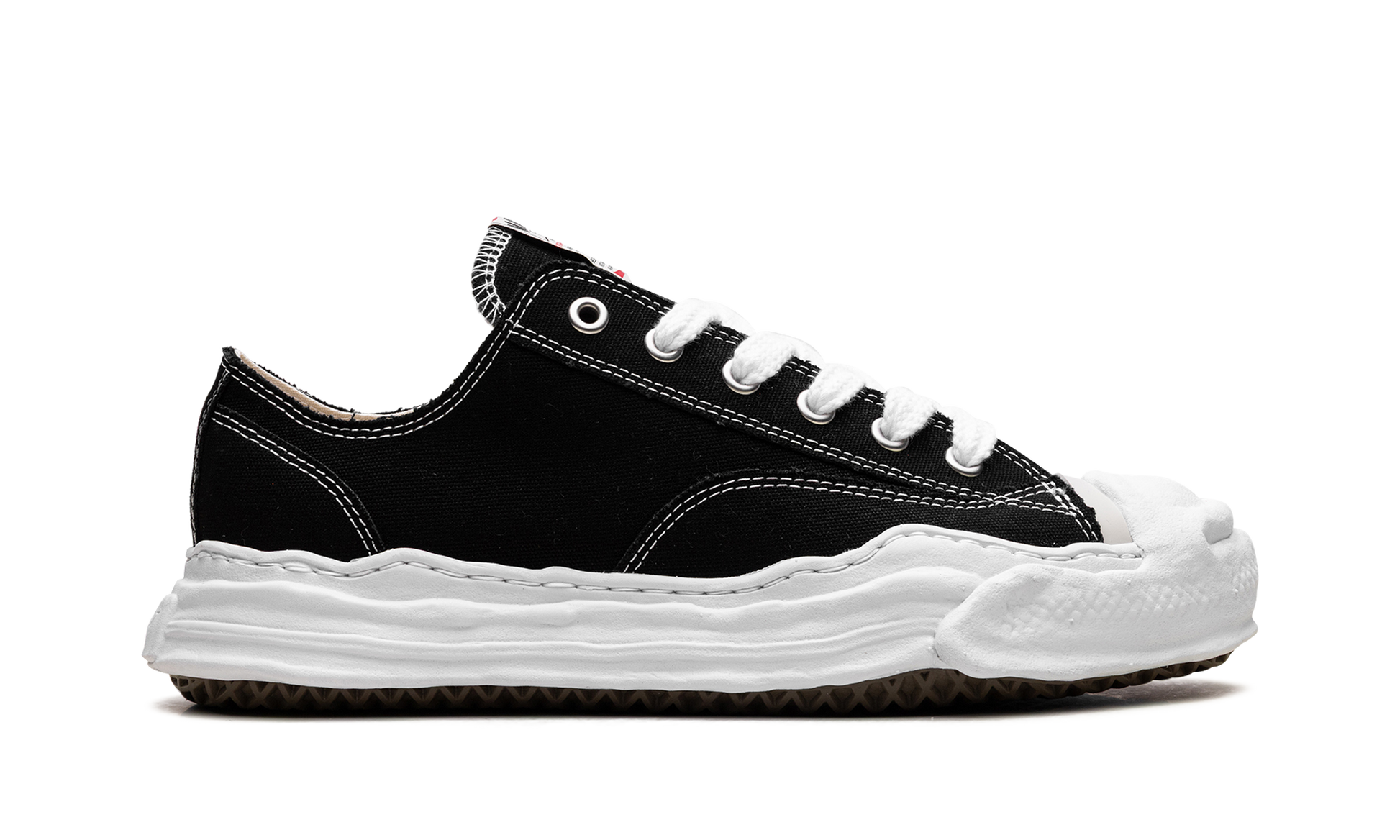Hank OG Sole Canvas Low "Black / White" A05FW702 BLK