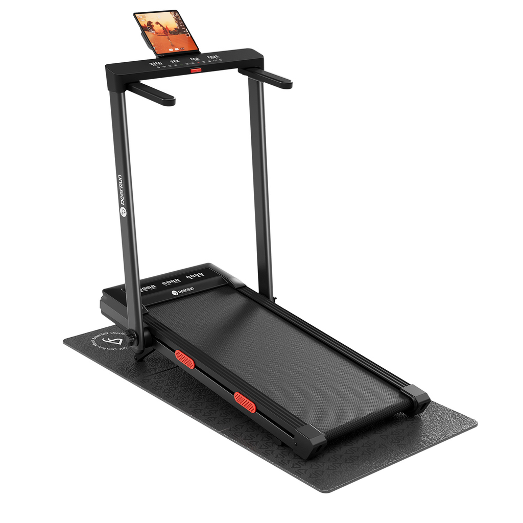 DeerRun Z10 Pro Muse Type 2 in 1 Foldable Treadmill with Remote Control, 12% Auto Incline