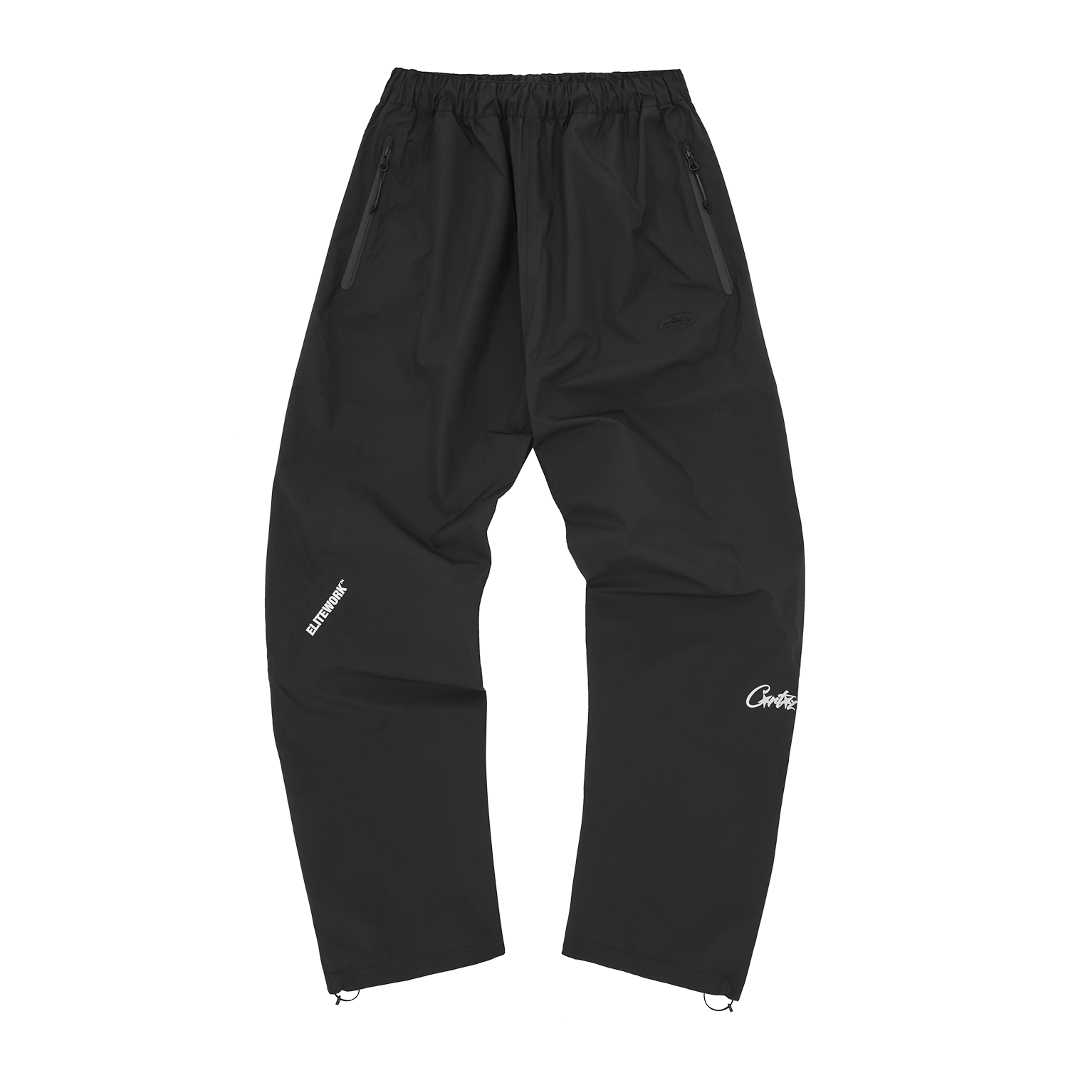 Corteiz ELITEWORK™ WATERPROOF SHELL PANT [BLACK] CRTZRTW