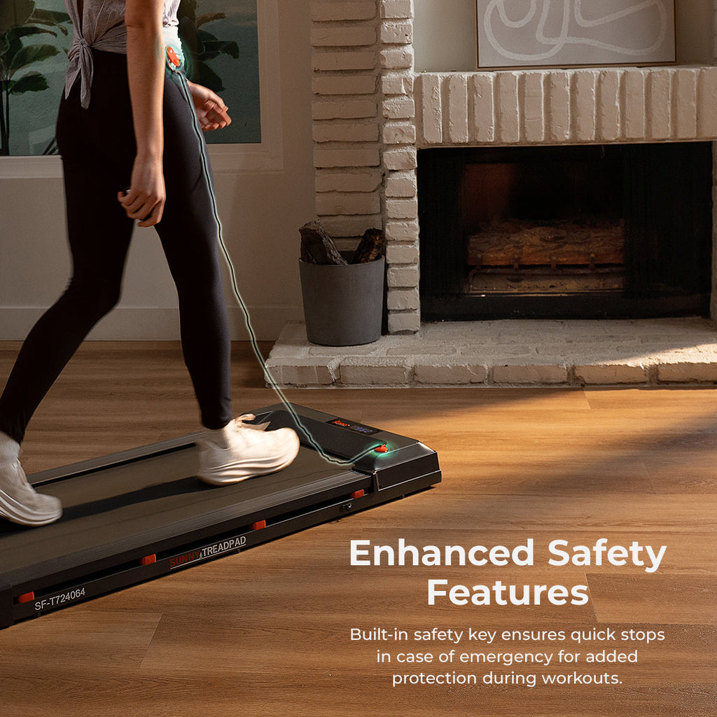 Sunny Health & Fitness Treadpad 100 Smart Wi-Fi Connected Treadmill