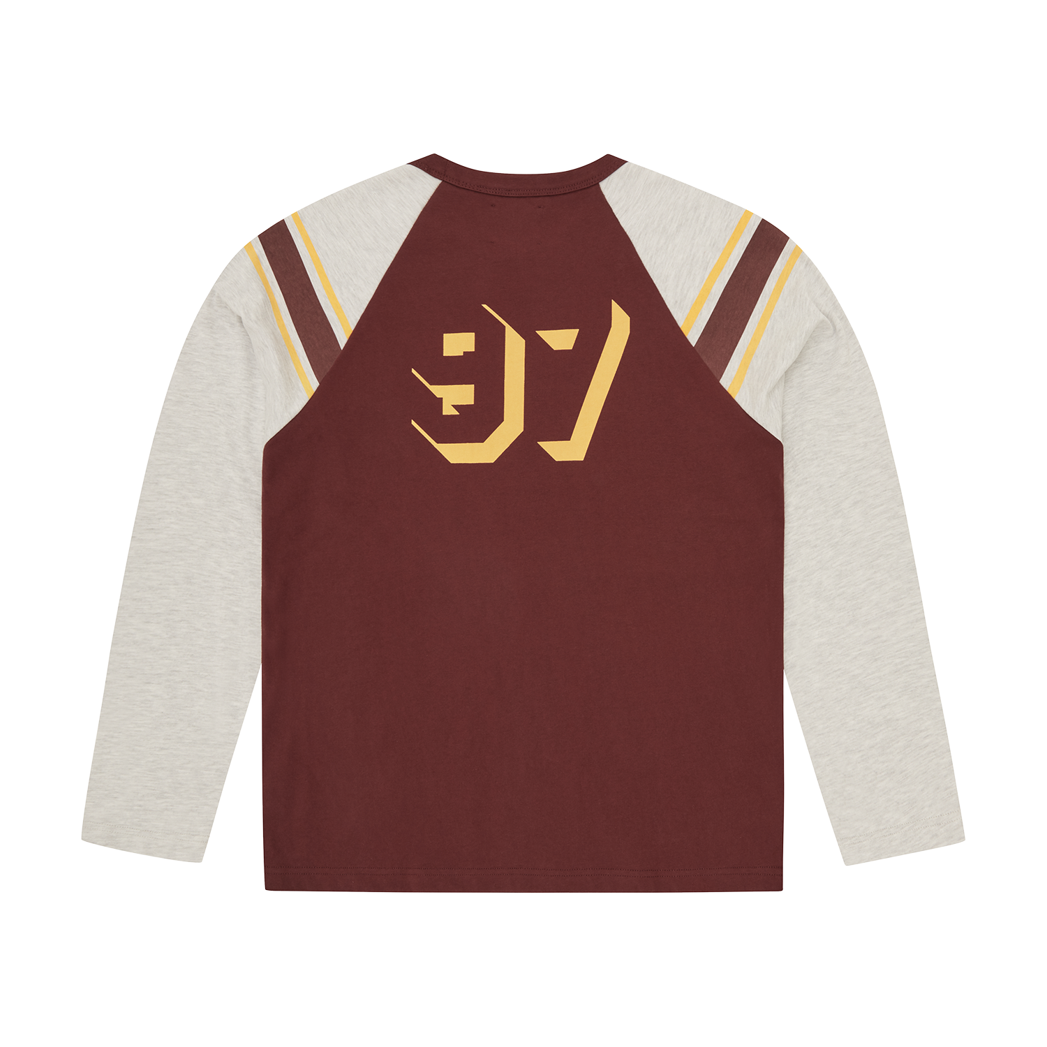 Corteiz 97 HEAVYWEIGHT RAGLAN LS [BURGUNDY] CRTZRTW