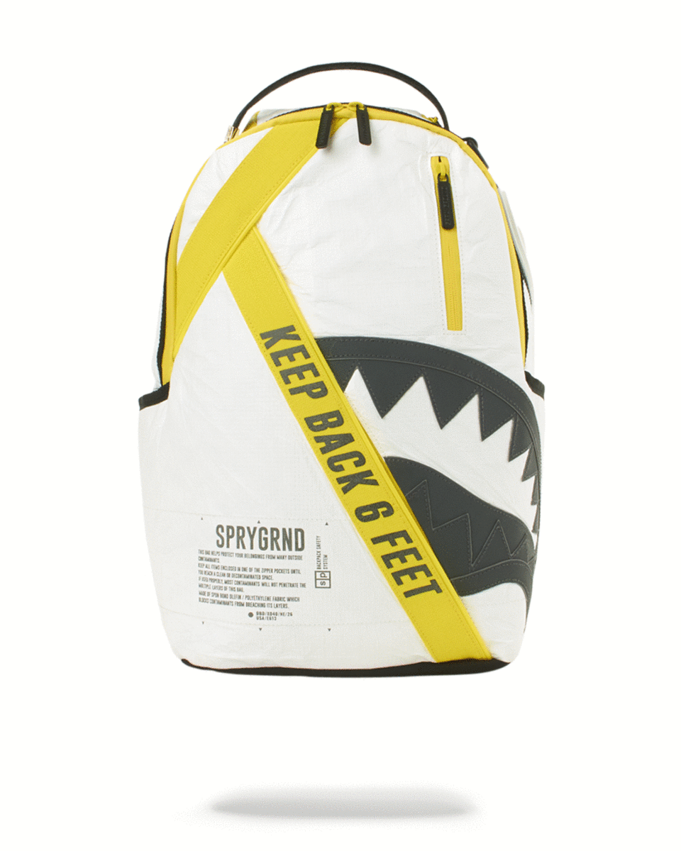 SPRAYGROUND SG95 KEEP BACK!PACK TYVEK 3M SHARK