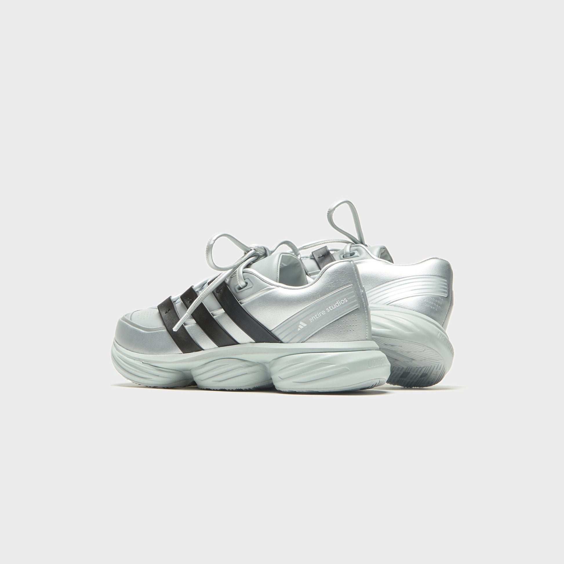 adidas x Entire Studios Lightblaze POD - Matte Silver / Silver Metallic / Core Black